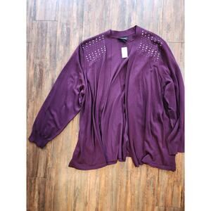 Nwt Lane Bryant open front sweater cardigan Womens size 26/28